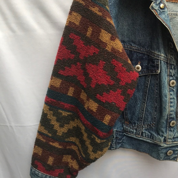 Apache Hollywood Vintage Crop Jean Jacket - Picture 3 of 8